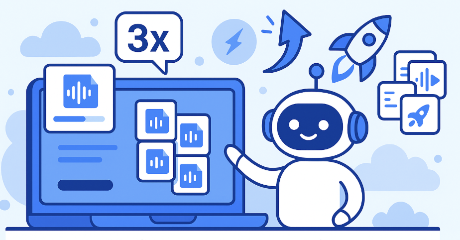 SeaMeet Audio Upload Obtiene una Actualización Importante: 3x Más Rápido, Cargas Masivas, Más Inteligente y Confiable